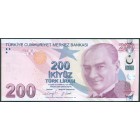 Турция, 200 лир 2009 год (UNC)