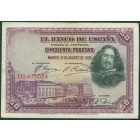 Испания, 50 песет 1928 год