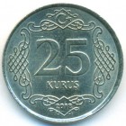 Турция, 25 курушей 2018 год (UNC)
