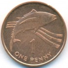 Острова Святой Елены и Вознесения, 1 пенни 1997 год (UNC)