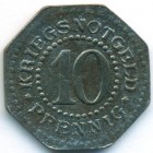 Шварцбург-Зондерхазен, 10 пфеннигов 1918 год (нотгельд)