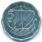 Кипр, 5 милей 1981 год (UNC)