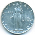 Ватикан, 10 лир 1953 год (AU)