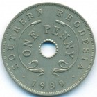 Южная Родезия, 1 пенни 1939 год (AU)