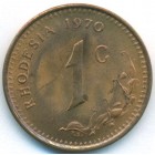 Родезия, 1 цент 1970 год (UNC)