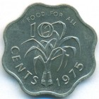 Свазиленд, 10 центов 1975 год (UNC)