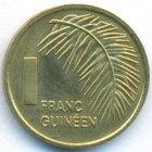Гвинея, 1 франк 1985 год (UNC)