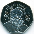 Гибралтар, 50 пенсов 2017 год (UNC)