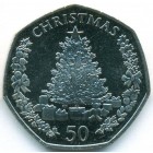 Гибралтар, 50 пенсов 2016 год (UNC)