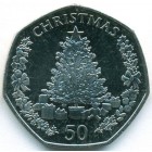 Гибралтар, 50 пенсов 2016 год (UNC)