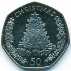 Гибралтар, 50 пенсов 2016 год (UNC)