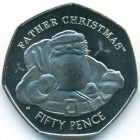 Гибралтар, 50 пенсов 2018 год (UNC)