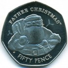 Гибралтар, 50 пенсов 2018 год (UNC)