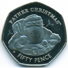 Гибралтар, 50 пенсов 2018 год (UNC)