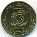 Австралия, 1 доллар 1999 год (UNC)