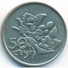 Сейшельские острова, 50 центов 1977 год (UNC)