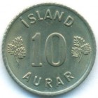 Исландия, 10 эйре 1966 год (UNC)