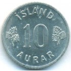 Исландия, 10 эйре 1973 год (AU)