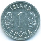 Исландия, 1 крона 1978 год