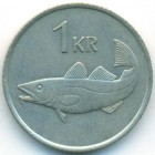 Исландия, 1 крона 1981 год (AU)