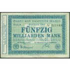 Германия, 50 000 000 000 марок 1923 год НОТГЕЛЬД