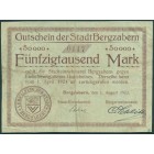 Германия, 50 000 марок 1923 год НОТГЕЛЬД