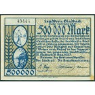 Германия, 500 000 марок 1923 год НОТГЕЛЬД