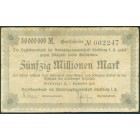 Германия, 50 000 000 марок 1923 год НОТГЕЛЬД