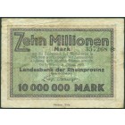 Германия, 10 000 000 марок 1923 год НОТГЕЛЬД