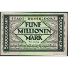 Германия, 5 000 000 марок 1923 год НОТГЕЛЬД