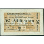 Германия, 50 000 000 000 марок 1923 год НОТГЕЛЬД