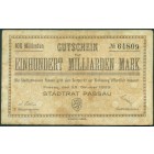 Германия, 100 000 000 000 марок 1923 год НОТГЕЛЬД