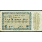 Германия, 10 000 000 марок 1923 год НОТГЕЛЬД