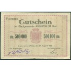 Германия, 500 000 марок 1923 год НОТГЕЛЬД