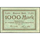 Германия, 1000 марок 1923 год НОТГЕЛЬД