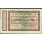 Германия, 2 000 000 марок 1923 год НОТГЕЛЬД