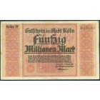 Германия, 50 000 000 марок 1923 год НОТГЕЛЬД