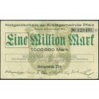 Германия, 1 000 000 марок 1923 год НОТГЕЛЬД