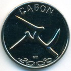 Габон, 1500 франков 2005 год (UNC)