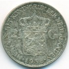 Нидерланды, 2-1/2 гульдена 1938 год