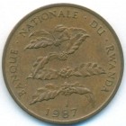 Руанда, 5 франков 1987 год (UNC)