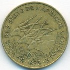 Центральные Африканские Штаты, 25 франков 1975 год