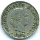 Швейцария, 5 раппенов 1925 год