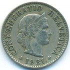 Швейцария, 5 раппенов 1931 год