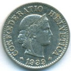 Швейцария, 5 раппенов 1939 год