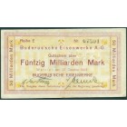 Германия, 50 000 000 000 марок 1923 год НОТГЕЛЬД