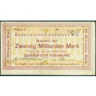 Германия, 20 000 000 000 марок 1923 год НОТГЕЛЬД