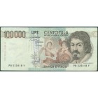 Италия, 100 000 лир 1983 год