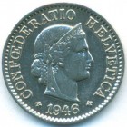 Швейцария, 5 раппенов 1946 год