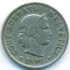 Швейцария, 5 раппенов 1946 год